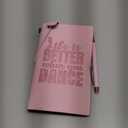 InnoBeta Dance Gifts for Girls 8-12, Dance Gifts for Women, Teacher Journal Notebook with Pen and Pen clip 7.87 x 4.7 Cover, 4 x 7.5 Pages (Inches)