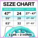 FIT ON FORM Infinity Weighted Hula Hoop for Adults Weight Loss, Smart Exercise Hola Circle Hoop for Women Abs Workout