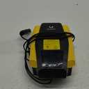 Tire Inflator Portable Air Compressor - Air Pump for Car Tires - 12V DC Tire Pump with Auto Shutoff Function & LED Light for Cars, Bicycles, Motorcycles, Yellow, Large