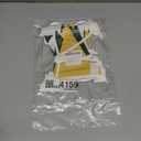 GCQQ 40Ft Yellow White Green Banner Decorations 42Pcs Pennant Banner Flags Cloth Triangle Banners Spring Summer Banners for Masters Golf Decor, Birthday, Wedding, Tea Party Outdoor Decor