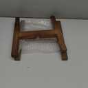 Natural Bamboo Plant Stand Indoor, Adjustable Plant Shelf Indoor Fits 8-12 Inch Pots, Mid Century Modern Decor to Refresh Your Space(Pot & Plant Not Included)