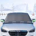 Windshield Snow Covers, 8 Layers WAaterproof Windproof Protection, Frost Defense, Ice, Sun, Snow, UV,ii566 (for Subaru BRZ)