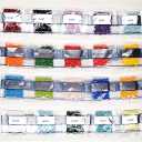 CRPSEN Diamond Painting 20 Colors Round AB DrillsBeads Accessory, 1 Bag=500 Pieces