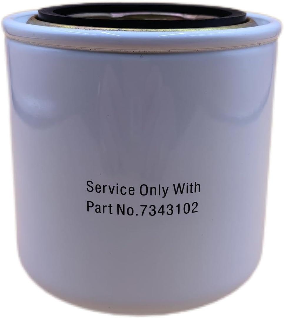 7343102 Oil Filter Compatible with Bobcat Mini Excavator E32 E35 E42 E45 E50 E55,Skid Steer S450 S510 S530 S550 S570 S590 S630 S650 S740 S770 S850,Compact crawler of loader T450 T550