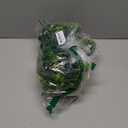 Dahey 2 Pack Wall Hanging Rope Basket (5.5"W6.2"H) with Artificial Eucalyptus, Jute Woven Storage Organizer Flower Plants Basket Farmhouse Rustic Wall Decor for Porch Living Room Bedroom Entryway