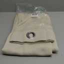 NICETOWN Outdoor Curtain for Patio Waterproof, Home Decor Thermal Insulated Grommet Top Blackout Indoor Outdoor Vertical Blind/Drape for Garage & Downstairs Window, W84 x L95, 1 PC, Beige