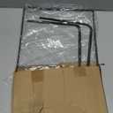 1 Pack Legal and Letter Size Hanging File Folder Frame Desk Organizer Destop Hanging File Frame, Hanging Folder Holder Metal Rack for Filing Cabinet File Drawer, 15.3" L12.4 W9.4 H