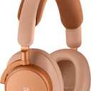 Bang & Olufsen Beoplay H100 Premium Wireless Active Noise Cancelling Over-Ear Headphones with Protective Carrying Case, Sunset Apricot