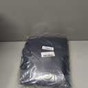 Waterproof Vinyl Tablecloth with Flannel Backing 2 Pcs 60x120 In Navy