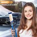23"/26" Windshield Wipers Compatible with Toyota 2008-2020 Sequoia 2007-2020 Tundra Front Wiper Blades for My Car Original Equipment Automotive Replacement (Set of 2)