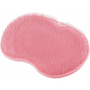 Silicone Foot Scrubber for Shower - Wall Mounted Back Washer Exfoliating Bath Wash Pad - Non-Slip Suction Cups, Deep Exfoliating Foot Cleaner for Bath, Seniors, Men and Women, Gray (1 Pack Gray)