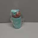 Owala Kids Flip Insulated Stainless-Steel Water Bottle with Straw and Locking Lid, 14-Ounce, Brown/Teal (Mint Chocolate Chip)