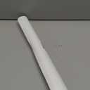 Safe Way Traction 16" X 40" White Adhesive Vinyl Anti Slip Non Skid Safety Bath Mat with Drain Cut Out
