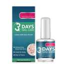 3 Days Nail Care - Nail Strengthener Polish, Keratin Nail Treatment for Thin Weak & Damaged Nails, Lavender, Rosemary, Macadamia nut Seed Oil, Moisturizing and Conditioning (1, 0.5 Fl Oz)