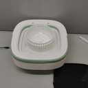 Portable Washing Machine, 16L Foldable & Lightweight, 3 Cleaning Modes, Compact Laundry, No Installation & Easy to Use for Travel, RV, Small Apartment & Dorm Room (Green)