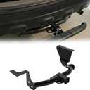ECOTRIC Class 3 Trailer Hitch Compatible with 2007-2011 Honda CRV CR-V 2-inch Towing Hitch Receiver Rear Bumper Tow Kit