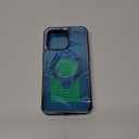 [360 Rotatable CD Stand & Built-in Privacy Screen Magnetic Case for iPhone 15 Pro Max[Compatible with MagSafe&Full Signal] Mil-Grade Shockproof Full Body Anti-Spy Cover for 15 Pro Max-Black