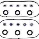VS50607R for Honda Pilot 3.5 Valve Cover Gasket Odyssey Ridgeline Accord Saturn Vue Acura MDX RLTL 3.5 Valve Cover Gasket 3.0 3.2 3.7L 2003 2004 2005 2006 2007 2008 2009 2010 036-1708 12341RCAA01