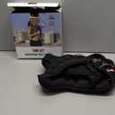 Weighted Vest Woman - 16lb Womens Weight Vest for Walking, Strength Training Weight Vests for Men, Reflective Stripe Fitness Vest for Workout Running Jogging (Black)