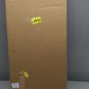 4-Tier Mini Fridge Stand with Storage,Mini Fridge Cabinet with Storage,Mini Fridge and Microwave Oven Stand,Bakers Rack,Mini Fridge Shelf for Home Office Dorm(Black Wood Grain)