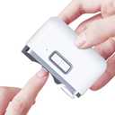 Electric Nail Clipper, with Nail File & Nail Scraps Storage USB Rechargeable Safety Fingernail Trimmer 2 in 1 Manicure Tool for Elderly Adults Children Care Communities, Caregivers, Kids Men Women