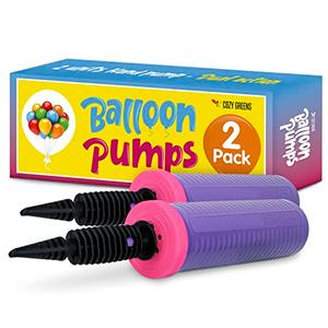 Balloon Pump Hand Held, Inflator Air Pump for Balloons -1 Pack: Friends can Help - Easy to Use, Sturdy Ballon Inflator Pump