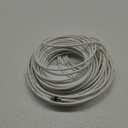 G-PLUG 75FT RG6 Coaxial Cable Connectors Set - High-Speed Internet, Broadband and Digital TV Aerial, Satellite Sky Cable Extension- Weather-Sealed Double Rubber O-Ring and Compression Connectors White