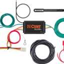BKDK CURT 56314 Vehicle-Side Custom 4-Pin Trailer Wiring Harness, Fits Select Kia Optima
