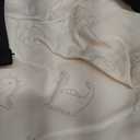 Arscniek Inflatable Baby Seat Built in Air Pump, Blow Up Baby Chair with Back Support and Tray, Sit Me Up Floor Seat for Babies 3-36 Months, Portable Infant Chairs for Indoor and Outdoor - Bear Head