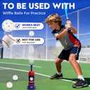 Baseball Training Tee Ball Popper,Pop Up Baseball Trainer,Hitting Tee for Perfect Swings,Batting Machine for Practicing Hitting Without a Pitcher