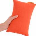 Pipsqueak Microfiber Pillow - Small, Mini, Tiny - 11 x 7 in - Perfect for Travel, Cars, Airplanes, Camping, Dogs, Toddlers, Kids, Lumbar, Knees and Neck - Ages 2 Yrs and Up