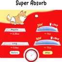 Disposable Dog Diaper Liners Booster Pads for Male & Female Dogs - 150ct | Diaper Inserts fit Most Washable Dog Wraps and Belly Bands,Long