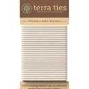 BIODEGRADABLE Elastic Hair Ties for Women & Men - Organic No Crease Blonde Hair Tie Ponytail Holders and Hairties for Buns - Plastic Free Hairbands for Women and Mens Hair - 5mm (27 count)