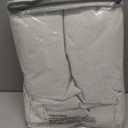 KOUFALL Extra Wide 70 Inch Linen Soundproof Blackout Curtains for Bedroom, Thermal Curtain for Winter Insulated, Black Out Curtains 84 Inch Long, Living Room Drapes 84 Length 2 Panel Set (Cream Beige)