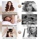 Heatless Curlers, No Heat Hair Curlers to Sleep In for Overnight Curls, Comfortable Hair Curlers to Sleep In, Overnight Heatless Curling Kit with Satin Headscarf, For All Hair Types - 4Pcs Orange