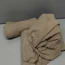 NORTHERN BROTHERS Dining Chair Covers Seat Parson Chair Slipcover for Dining Room Set of 4, Khaki