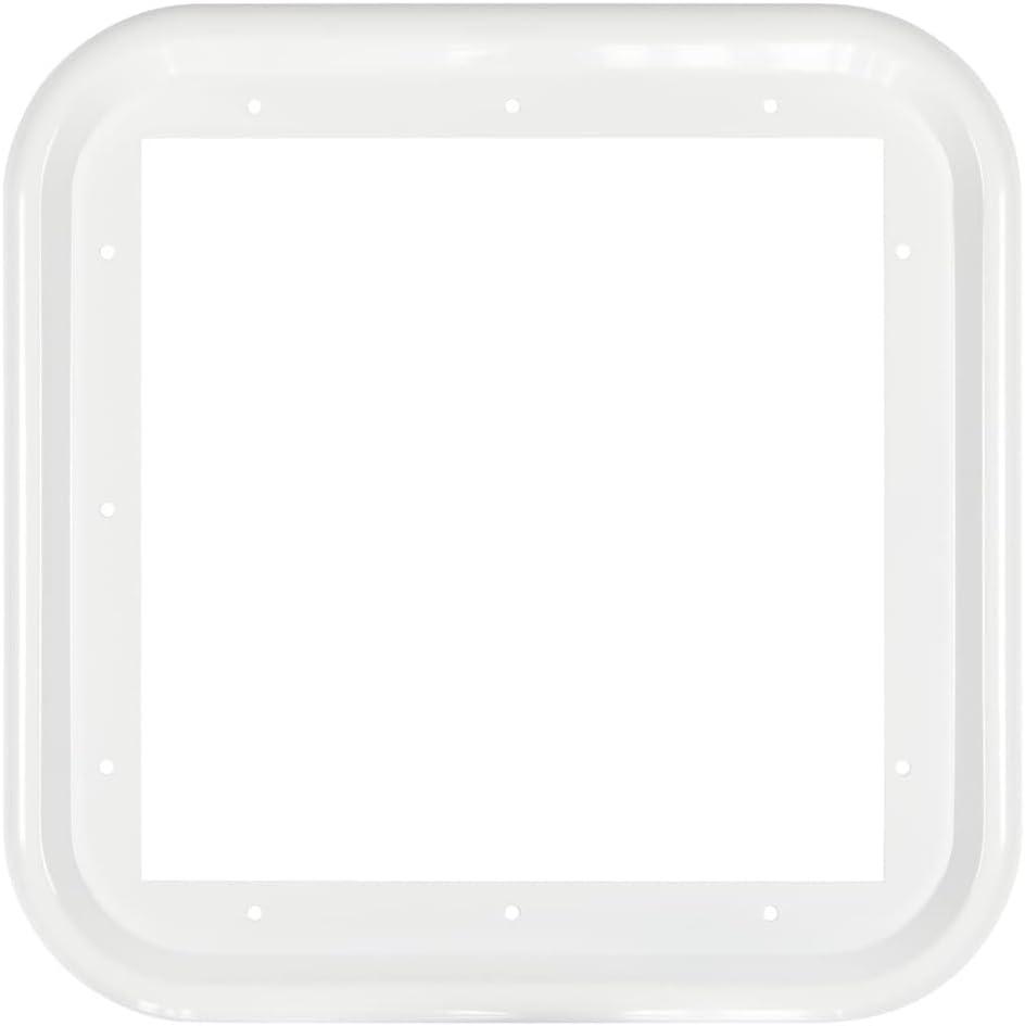 Girard Products Llc RV Water Heater Door Trim Ring - White