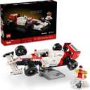 LEGO Icons McLaren MP4/4 & Ayrton Senna Minifigure Model Car Kit - Buildable F1 McLaren Set for Adults, Ages 18+ - Gift for Birthdays - 10330