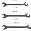 6 Piece SAE Jumbo Angle 1 3/8" to 2" Wrench Set
