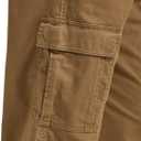 Wrangler Authentics Mens Relaxed Fit Stretch Cargo Pant (Beige, M)