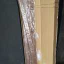 DEZ FURNISHINGS Cordless 2" Faux Wood Blind, 28.5" W x 64" H, Dark Oak