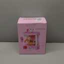 CWLAKON Claw Machine for Kids, Mini Vending Machine Girls Unicorn Toys with Sound & 20 Mini Toys, Candy Grabber Prize Dispenser Machine Electronic Arcade Games, Christmas Birthday Gifts, Pink