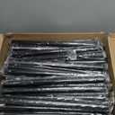 BONPALLY Room Divider Curtain Rod for Wide Space Room Separation, 28-171inch(W) 4-10ft(H) Adjustable No Drilling Tension Curtain Rods, Heavy Duty Temporary Privacy Wall Divider, Black