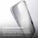 RhinoShield Phone Case Compatible with MagSafe for iPhone 17 Pro | SolidX - Reinforced Shock-Absorbing Protection, Minimal and Slim Design with Military Grade Drop Protection - Classic White