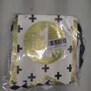 Highchair Banner - 1st Birthday Decorations, Black & Gold Wild One Theme, Photo Booth Props, Party Supplies