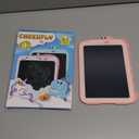 CHEERFUN LCD Writing Tablet for Kids: Pink Learning Educational Doodle Drawing Board - Dinosaur Toys for Toddlers Age 3-5 Travel Home School - Birthday Gifts for 3 4 5 6 7 8 Year Old Girls