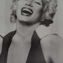 CanvasChamp LARGE MARILYN MONROE CANVAS ART PRINT BLACK AND WHITE 24" X 18" READY TO HANG