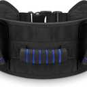 Gait Belt for Seniors with Handles, Gate Belts Medical for Elderly Physical Therapy Transfer Belt for Lifting Seniors,Patients,Disabled(Blue)