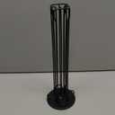 Carousel Kcup Organizer For Countertop Hold 40 Original Line Capsules Pods Black Steel Kpod Coffee Pods Holder For Breakroom, Office, Coffee Station