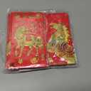 72Pack Chinese New Year Red Envelopes 2026 Lunar New Year Red Envelopes Year of the Horse Design 2026 Chinese Lucky Money Bag Hong Bao for Spring Festivals Baby Shower Supplies (Style3)